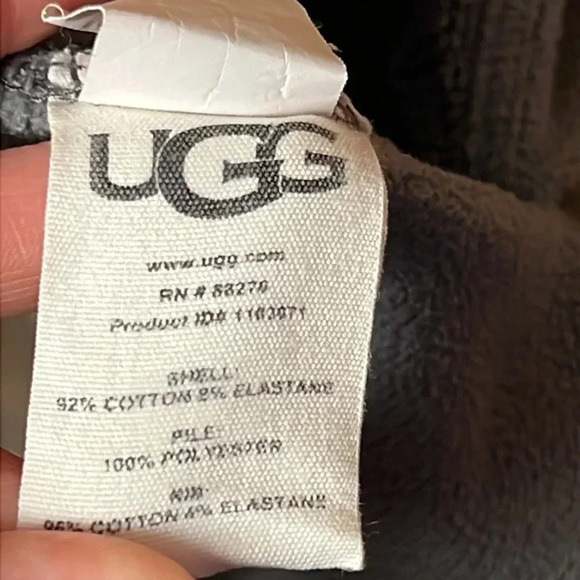 Ugg sweater women’s gray pichot poncho turtleneck gray XL/XXL front pocket warm - Picture 9 of 10